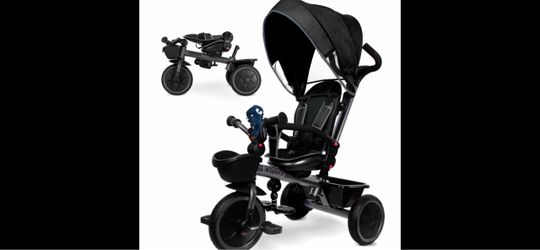 Kriddo Kids Toddler Tricycle with Canopy