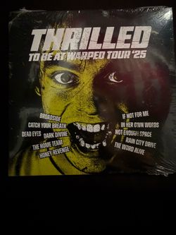 Thriller Records “To Be At Warped Tour” CD – 2026 Warped Tour Exclusive