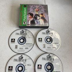 Not Working Sony PlayStation 1 Final Fantasy VIII game