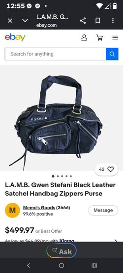 Genuine leather La.m.b. handbag