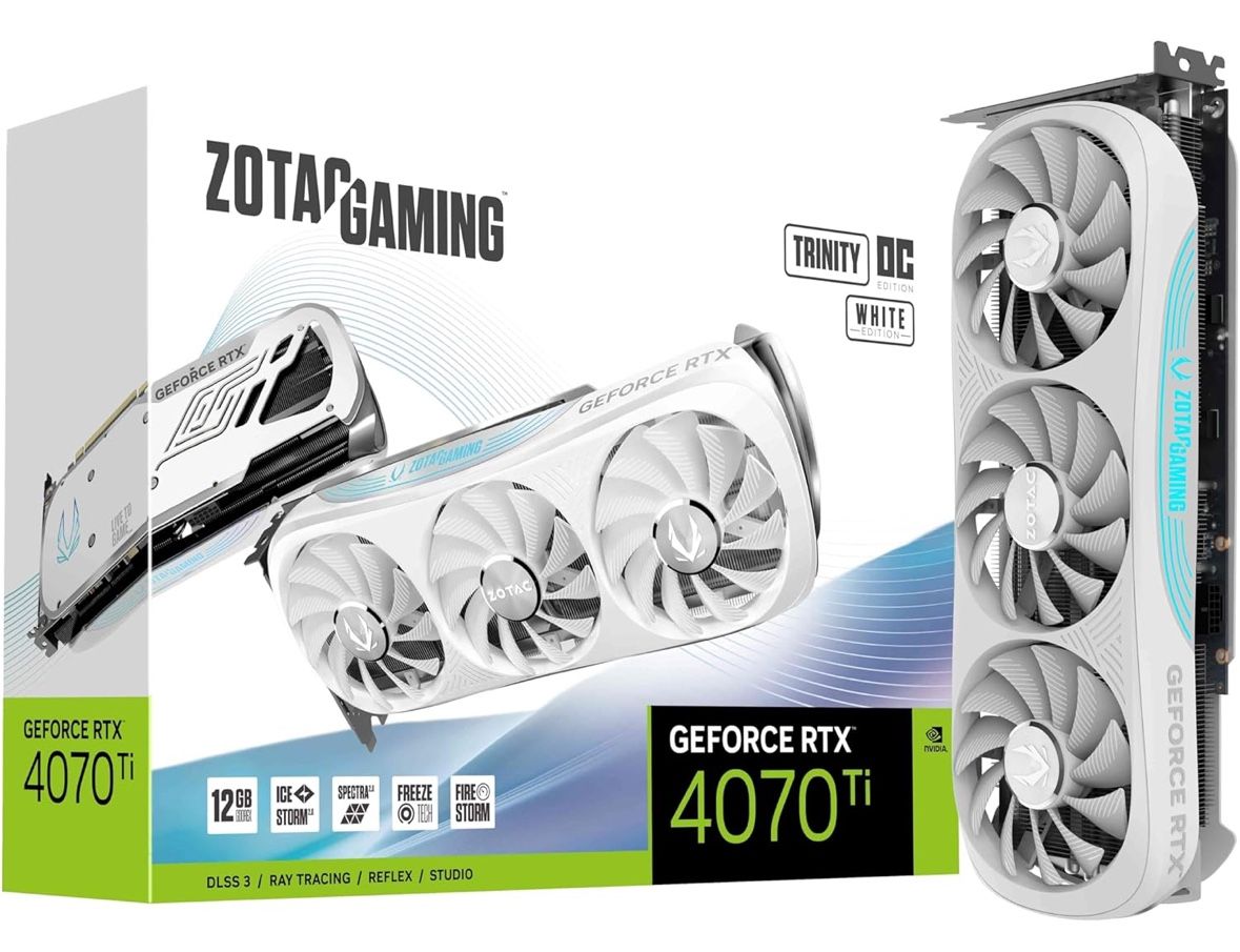 ZOTAC 4070ti Trinity OC (White)