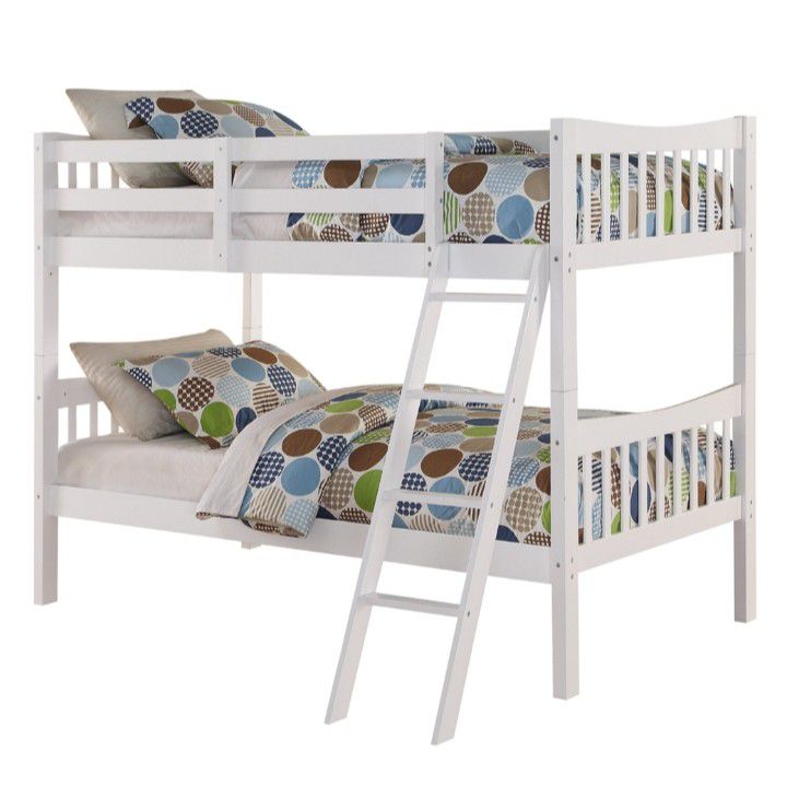 Twin Bunk Bed Convertible to 2 Separate Beds