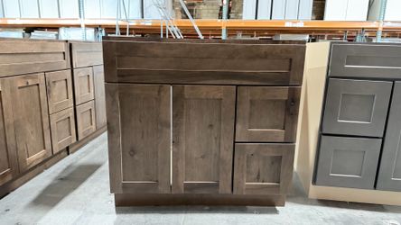 36" vanity cabinet