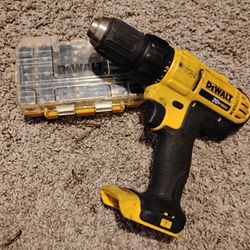 Dewalt Drill And Bits 