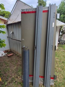 Metal door