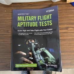 Master the Military Flight Aptitude Tests - Paperback By Peterson's - VERY GOOD   