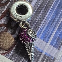 Pandora Ice Cream Cone Charm
