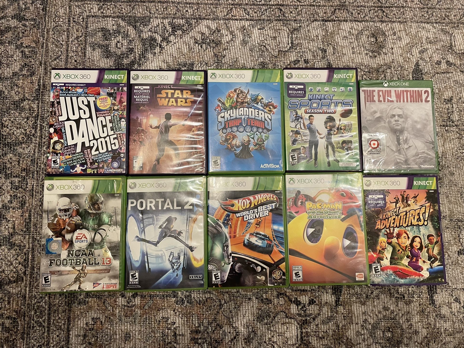 10 Games Xbox 360 CD