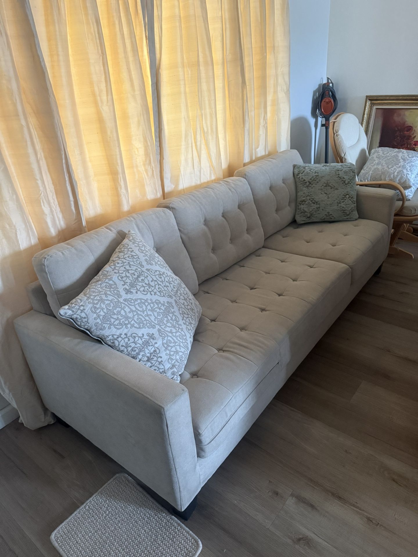 Well Built Sofa, Firm Cushions, Excellent Condition.