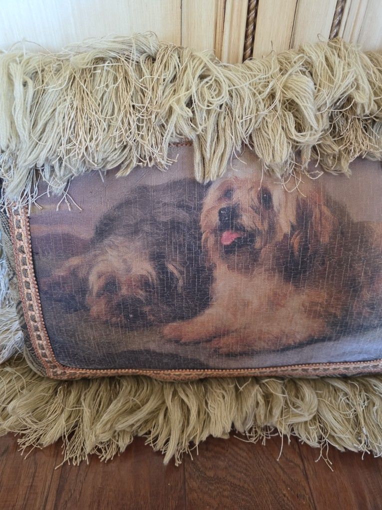Adorable Custom Dog Pillow.
