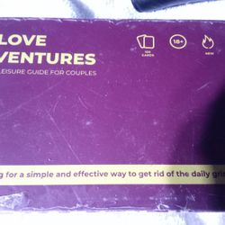 Love Ventures (Couples Relationship Card Game )