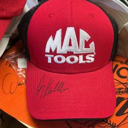 Mac tools hat, signed