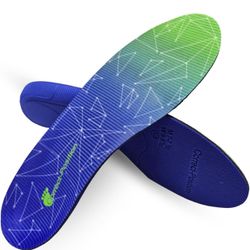 Plantar Fasciitis Feet Insoles Arch Supports Orthotics Inserts Relieve Flat Feet, High Arch, Foot Pain for Both Women and Men (Mens 8-8 1/2 | Womens 1