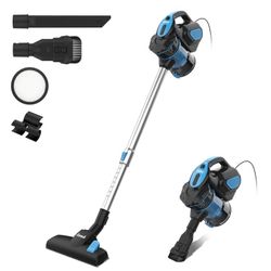 INSE Corded Vacuum Cleaner, Stick Vacuum Cleaner 18KPA Powerful Suction with 600W Motor, 3 in 1 Handheld Vacuum for Pet Hair Hard Floor Home,I5