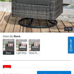 Ovios rocking swivel chairs