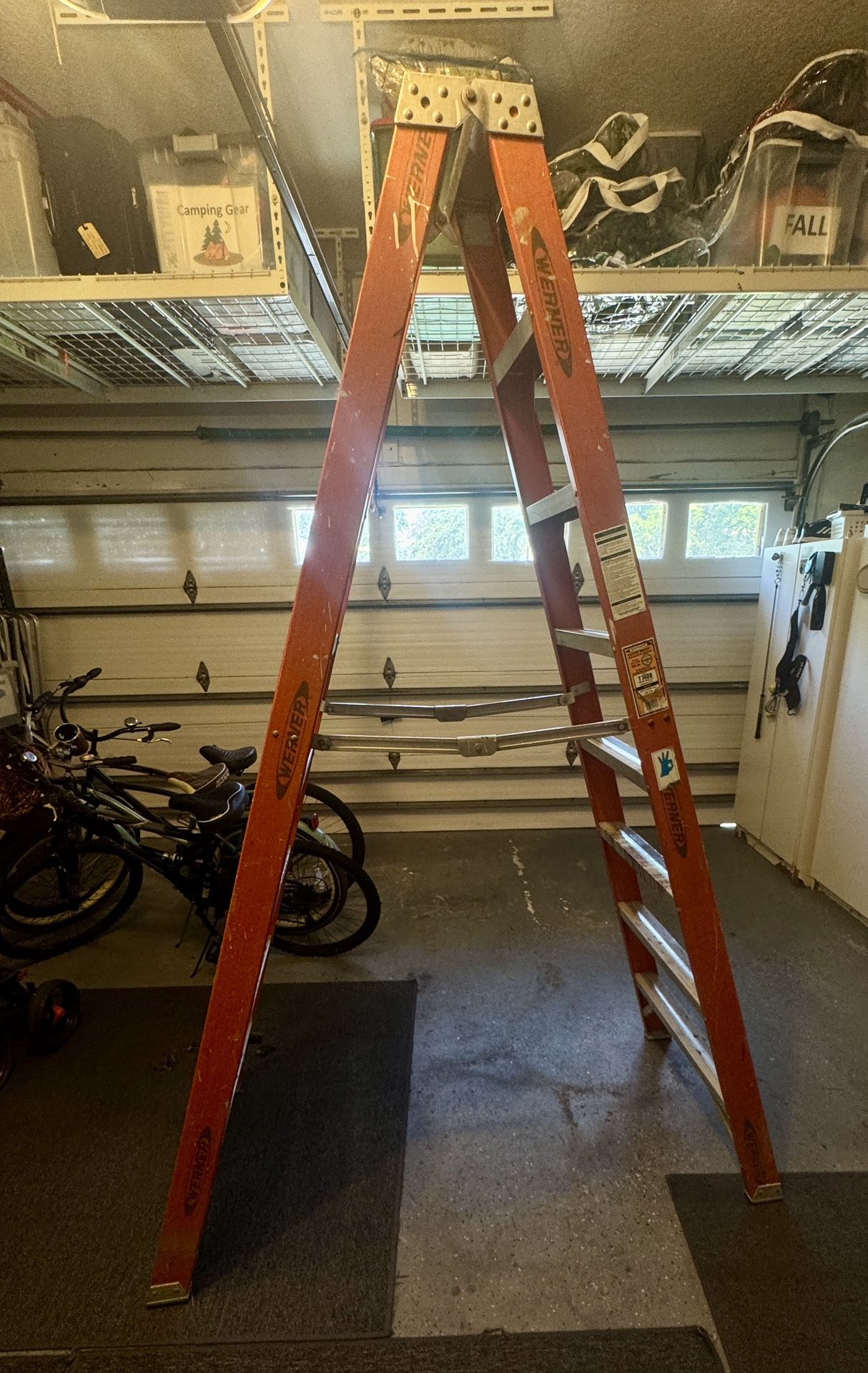Werner 8ft Ladder – Model T7408 (Extra Heavy Duty) - $100