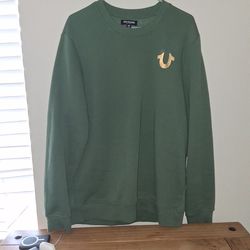 Mens True Religion Sweatshirt Size Large
