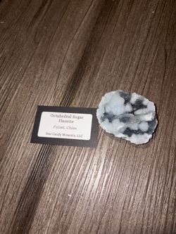Octahedral sugary fluorite