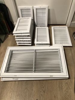 FOR SALE: HVAC Return Air Grille Lot – 13 Pieces (New / Open Box)