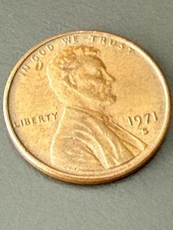 1971 S Lincoln penny