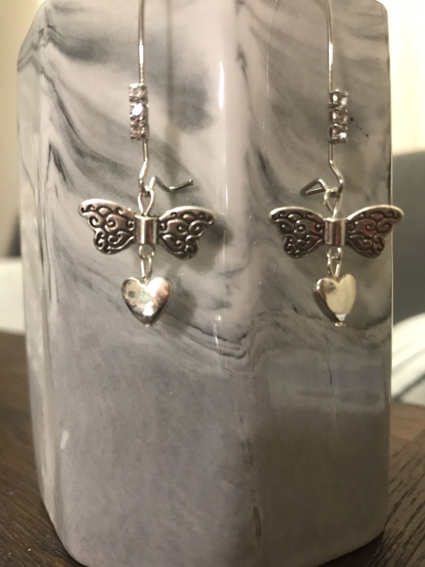 Handcrafted Angel Wing Earrings