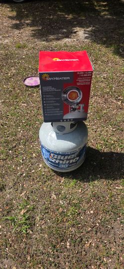 Propane heater and tank