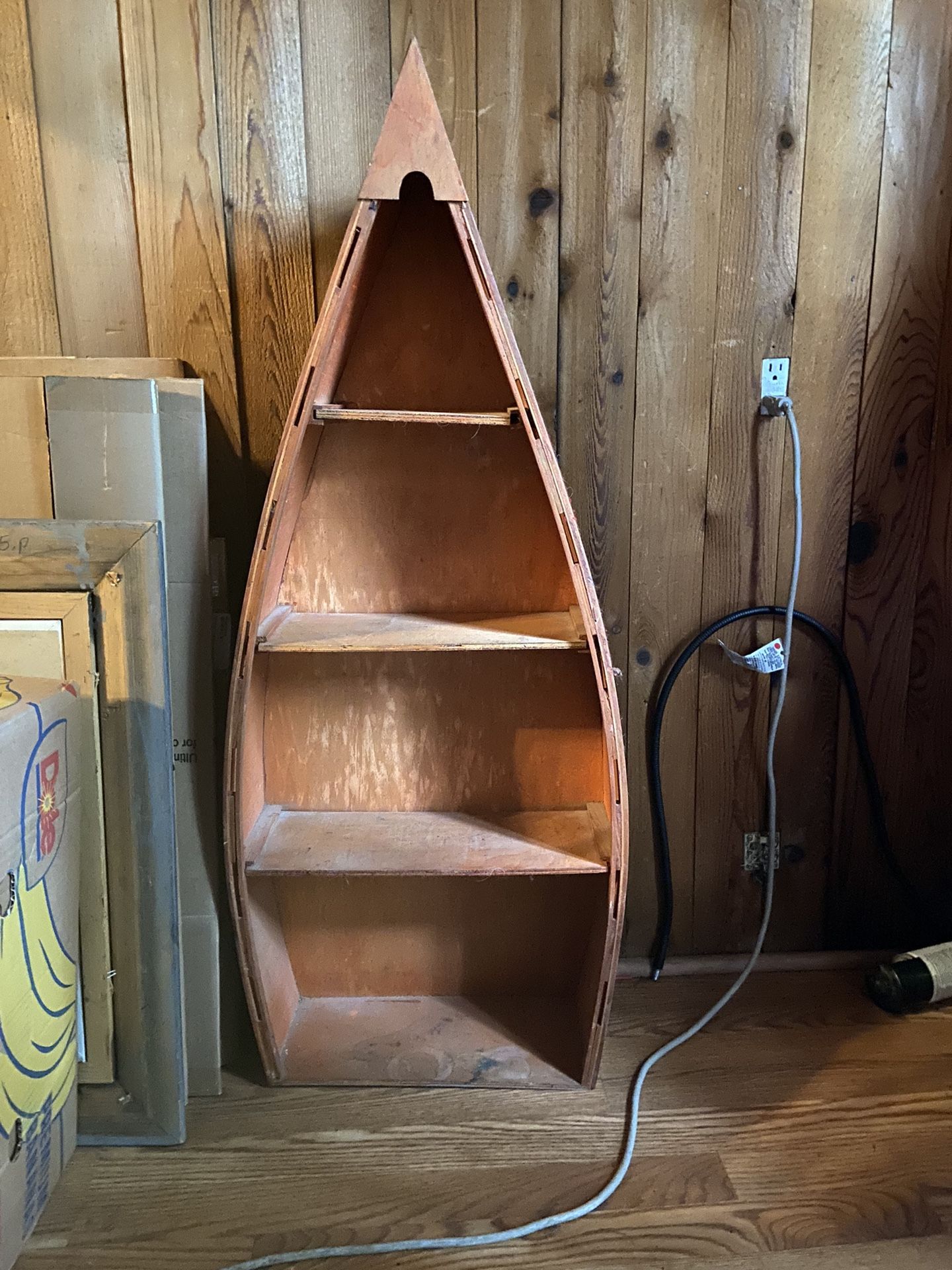 Canoe Shelf, Fishing Boat Shelf, Shelf, Fishing