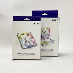 New NZXT F140 Duo RGB 140mm Computer Case Fan Combo