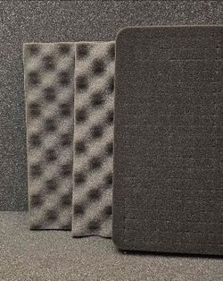 Packaging foam / small case foam 
Pick and Pluck Foam