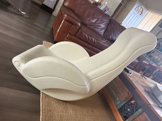 White step 2  Recliner chair