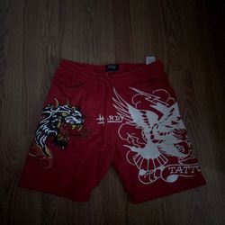red ed hardy shorts