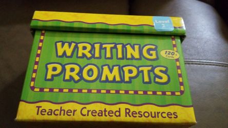 Writing prompt cards