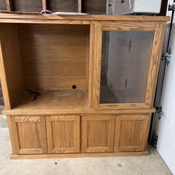 Wooden Entertainment Center