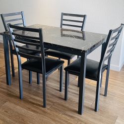 Dining Table With 4 Chairs