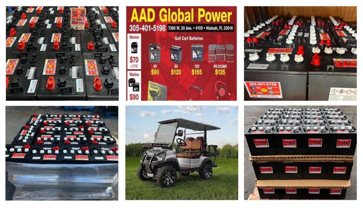 Baterías Nuevas 6volt Para Exportación