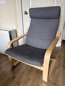 IKEA Poang Armchair Gray