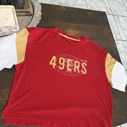 Woman’s Nike Dry Fit 49ers Tee