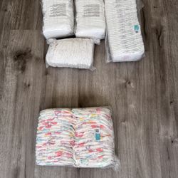 ALL for $35 - 150+ Diapers, 30+ Pieces Newborn Clothes, Pacifiers, Bottle, Baby Food