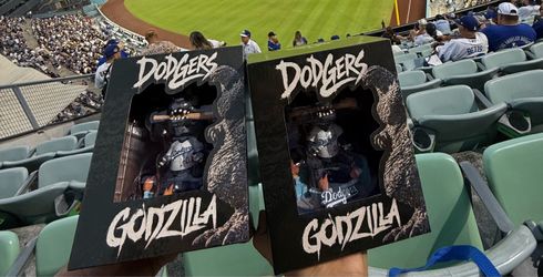 LA Dodgers Godzilla Bobblehead