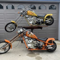 Mini best sale bike choppers