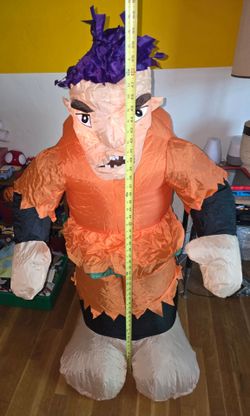 4 + Ft. Halloween Hunchback Lighted Blow Up