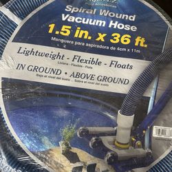 Spiral wound vacuum hose