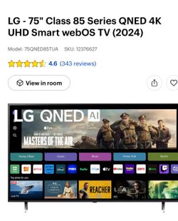 75 inch flat screen