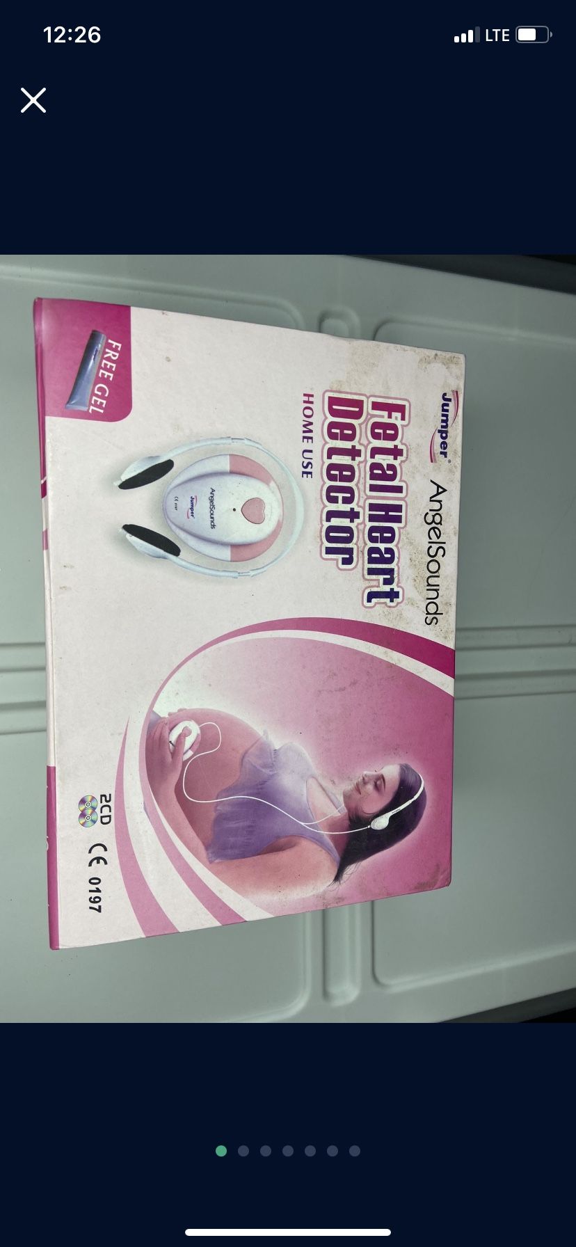 Jumper JPD-100S AngelSounds Fetal Doppler by angelsounds