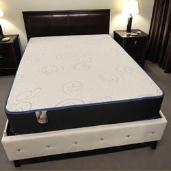 Queen Size Mattress 10 Inches Thick Excellent Comfort Also Available: Twin, Full And King New From Factory Delivery Available