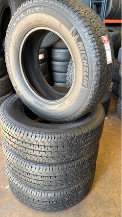 LT 265/70R18 MICHELIN LTX A/T2 full tires set