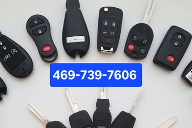 Car Key's, Remotes And Key Fobs 🔑