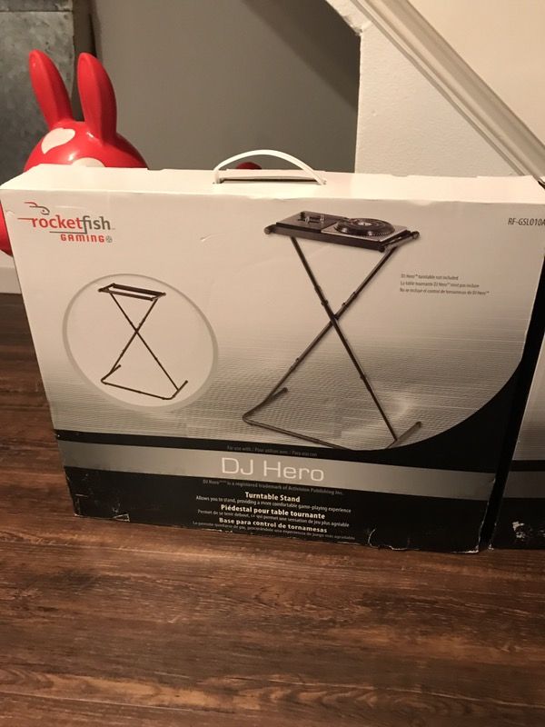 Dj hero turntable stand