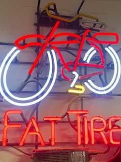 Flat Tire neon sign!!