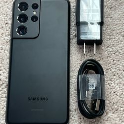 Samsung Galaxy S21 Ultra , Unlocked   for all Company Carrier ,  Excellent Condition  Like New
